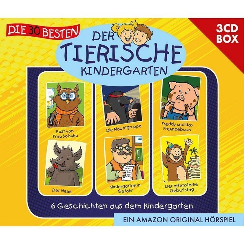 Der Tierische Kindergarten (3Cd-Box) Vol. 1 - Der Tierische Kindergarten (Hörbuch)