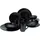 CreaTable Kombiservice Black Matt 16-tlg. schwarz