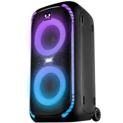 160 W Bluetooth Lautsprecher IPX4 Laufzeit bis 12 h  Party Loud L (Schwarz) 