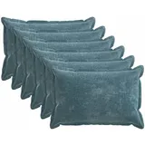 vidaXL Kissenbezug Houten 40 x 60 cm Blau