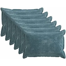 vidaXL Kissenbezug Houten 40 x 60 cm Blau