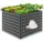 Tectake Hochbeet 80 x 80 x 62 cm Grau