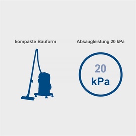 SCHEPPACH Nass Trockensauger NTS30V2 & Polsterreinigungsbürste PRB300 Set