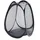 Siena Garden Abdeckhaube Abstandshalter 21 x 26 cm Polyester schwarz