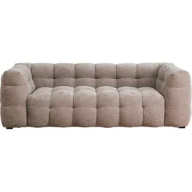 Kare Couch Polyester 3-Sitzer Beige