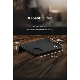 Roastmarket Tampermatte mit Kantenschutz Zubehör