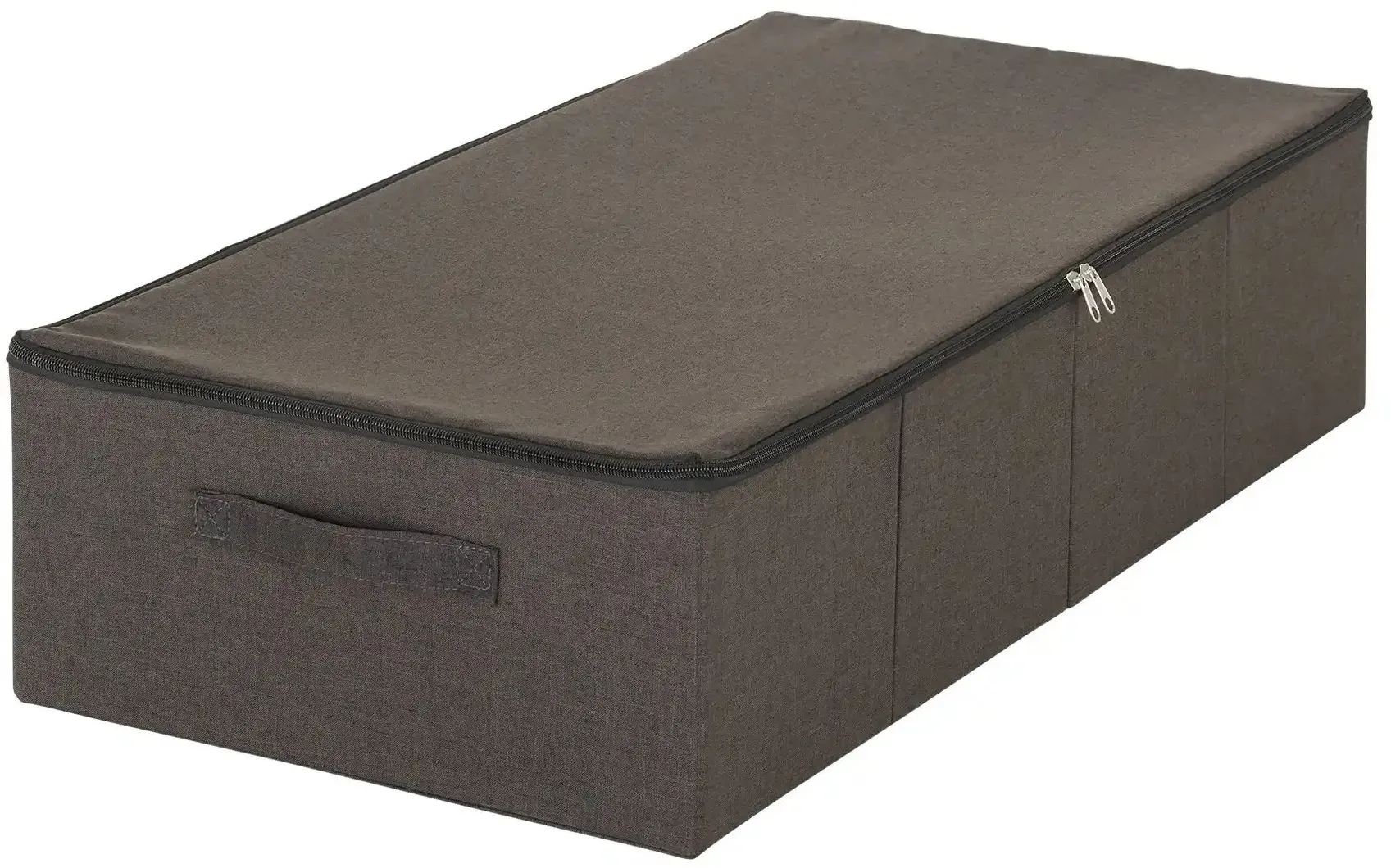 Aufbewahrungsbox   , grau , Polyester,Papier,Stoff , Maße (cm): B: 38 H: 18