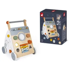 Janod Spiel- und Lauflernwagen Sweet Cocoon, Mehrfarbig