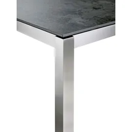 Solpuri Tisch Classic anthrazit - 140 x 80 cm 038 - Keramik concrete coal