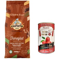 Mulino Caputo Fioreglut Glutenfreies Mehl 1kg+Italian Gourmet Pelati 400g