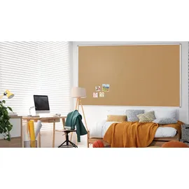 ALLboards Pinnwand 200 x 120 cm Braun