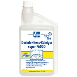 Becher super F6000 Desinfektionsreiniger 1,0 l