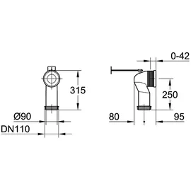 Grohe 39457 Ablaufbogen