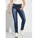 Cecil Damen, Style Scarlett 1-knopf 59 Jeans in mid blue wash), | Gr.: W36/L30