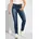 Damen Style Scarlett 1-knopf 59 Jeans in mid blue wash Gr W36/L30