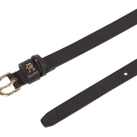 Tommy Hilfiger Damengürtel Leder 1,5 cm Schwarz 85