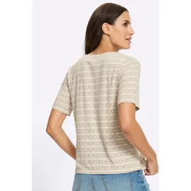Inspirationen V-Shirt Beige 44