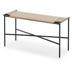 Fritz Hansen - Skagerak Vent Bank, schwarz / natur