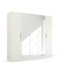 Rauch Drehtürenschrank Skandi by Quadra Spin 226 x 210 x 54 cm Weiß
