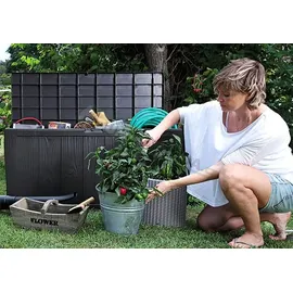 KETER Auflagenbox Sherwood 117 x 45 x 57,5 cm Grau