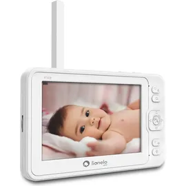 lionelo Babyline 6.2 Babyphone, - White - One Size - EU Plug 220V