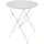 Hti-Living Gartentisch Ø 55 x 68 cm Creme/Weiß