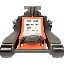 BAHCO Wagenheber Stahl grau/orange 2 t 70-490 mm