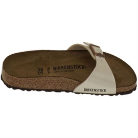 Birkenstock Madrid Vegan Birko-Flor schmal graceful pearl white 41