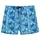 HOM Badeshorts Beach Boxer Tartane Blau XXL