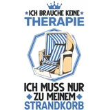 Independently published Strandkorb Notizbuch: Strandkorb Therapie Nordsee Sylt Ostsee Strand / 6x9 Zoll / 120 linierte Seiten Seiten