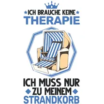 Independently published Strandkorb Notizbuch: Strandkorb Therapie Nordsee Sylt Ostsee Strand / 6x9 Zoll / 120 linierte Seiten Seiten