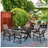 Outsunny Sitzgruppe 7-tlg. Grau