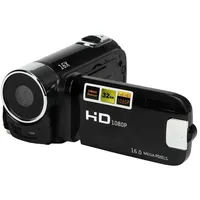 Camcorder, 720P Full HD, 16MP, Schwarz