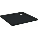 vidaXL Duschbodenablage mit Punkten 90 x 90 x 4 cm ABS Schwarz
