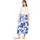Betty Barclay Midirock Damen Floral Blau/Weiß 38