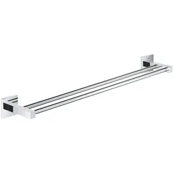 GROHE Start Cube Doppel-Badetuchhalter 65 cm, Accessoires, chrom