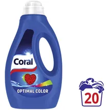 Coral Optimal Color Flüssigwaschmittel 1 l 20 WL