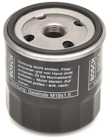 BOSCH Ölfilter  78mm für SUZUKI PEUGEOT SAAB OPEL ISUZU NISSAN RENAULT DAEWOO HOLDEN ZAZ CITROËN BUICK VAUXHALL CHRYSLER GMC CHEVROLET 96458873 MLS000