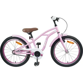 vidaXL Kinderfahrrad 18 Zoll RH 0 cm Hellrosa