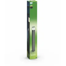 Philips Wegeleuchte LED 6 W 600 lm IP44 anthrazit
