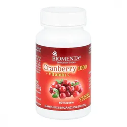 Cranberry 1000+vitamin C vegan Kapseln