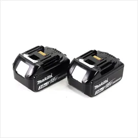 Makita Power Source Kit 18 V Li-Ion 2 x 3,0 Ah + DC18RC Ladegerät 195584-2 + Makpac 196693-0