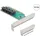 DeLock 90777 PCIe x16 Karte zu 4 x intern SFF-8643 NVMe Bifurcation Low Profile