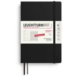 leuchtturm1917 gmbh, am spakenberg 45, 21502 geesthacht, kontakt@leuchtturm1917.com Wochenkalender 2027 Schwarz