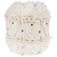 Kayoom Pouf Creme 35cm x 35cm
