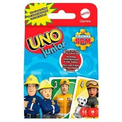 MATTEL HFC80 MATTEL Games UNO Junior Feuerwehrmann Sam