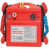 Kunzer Starthilfegerät AS 12-24/2400, 12/24V, 6200A Spitzenstrom, Kapazität 68000mAh