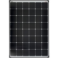 EnjoySolar enjoy solar Mono 60W 12V Ultra SunPower Back-Contact Solarpanel Solarmodul Photovoltaikmodul mit schwarzen Rahmen und weißem Back- Sheet, ideal für Wohnmobil, Gartenhäuse, Boot