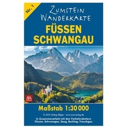 Zumstein Wanderkarte Füssen/Schwangau