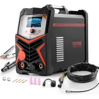 Vevor WIG-Schweißgerät, 6-in-1-Aluminium-Schweißgerät (großes LED-Display) – AC WIG/DC WIG/AC
